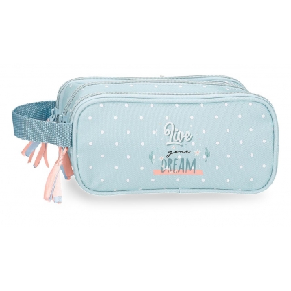 Estuche Movom Live your dreams triple compartimento