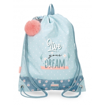 Mochila saco Movom Live your dreams Mochila saco Movom Live your dreams