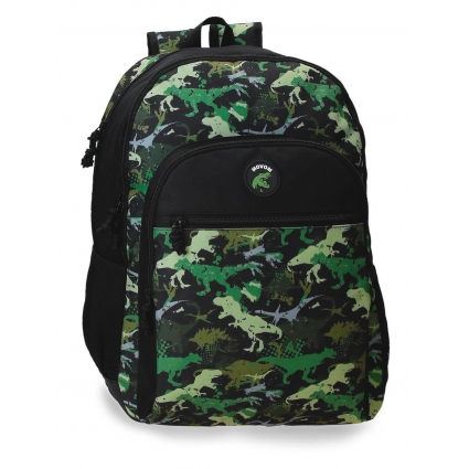 Mochila escolar Movom Raptors dos compartimentos adaptable a carro Mochila escolar Movom Raptors dos compartimentos adaptable a carro