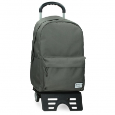 Mochila escolar Movom Always on the move 44cm caqui con carro Mochila escolar Movom Always on the move 44cm caqui con carro