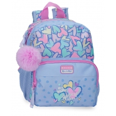 Mochila de paseo Movom Best Wishes 28 cm adaptable a carro