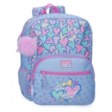 Mochila Escolar Movom Best Wishes 38 cm adaptable a carro