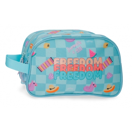 Neceser Dos Compartimentos Movom Freedom Turquesa Azul Neceser Dos Compartimentos Movom Freedom Turquesa Azul