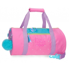 Bolsa De Viaje 41cm Movom Block Rosa