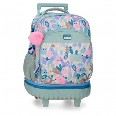 Mochila 2R. 43cm Movom Forest Verde Claro
