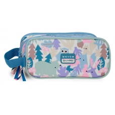 Estuche Escolar Movom Forest Verde Claro