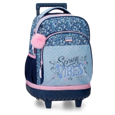 Mochila Compact desmontable dos ruedas Movom Spring Vibes