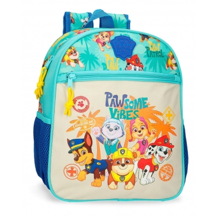 Mochila Patrulla canina Pawsome vibes 33 cm adaptable a carro Mochila Patrulla canina Pawsome vibes 33 cm adaptable a carro