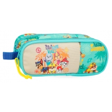 Estuche Patrulla canina Pawsome vibes dos compartimentos