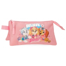 Estuche tres compartimentos Paw Patrol Believe in yourself Estuche tres compartimentos Paw Patrol Believe in yourself