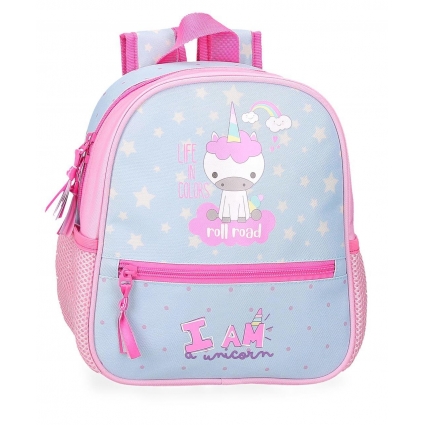 Mochila preescolar Roll Road I am a unicorn 25 cm adaptable a carro Mochila preescolar Roll Road I am a unicorn 25 cm adaptable a carro