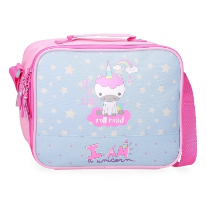 Bandolera portamerienda térmica Roll Road I am a unicorn