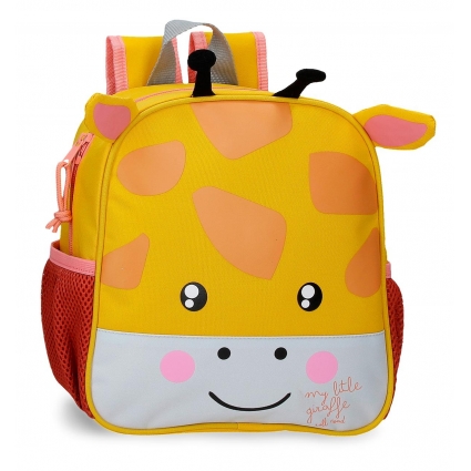 Mochila preescolar Roll Road Happy Pets Giraffe 25 cm adaptable a carro Mochila preescolar Roll Road Happy Pets Giraffe 25 cm adaptable a carro