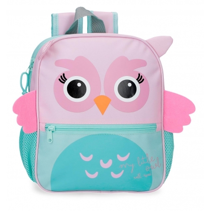 Mochila Roll Road Happy Pets Owl 28 cm adaptable a carro Mochila Roll Road Happy Pets Owl 28 cm adaptable a carro