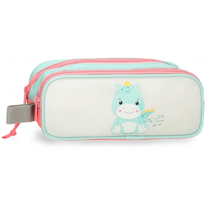 Estuche Roll Road Happy pets Little Dino dos compartimentos Estuche Roll Road Happy pets Little Dino dos compartimentos