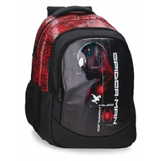 Mochila Escolar 46cm Marvel Spider Technology Negro