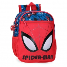 Mochila preescolar Spiderman Authentic adaptable a carro Mochila preescolar Spiderman Authentic adaptable a carro