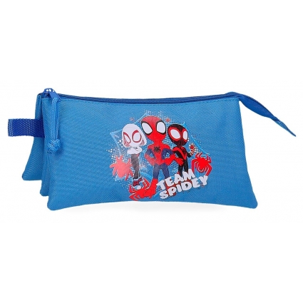 Estuche tres compartimentos Team Spidey Estuche tres compartimentos Team Spidey