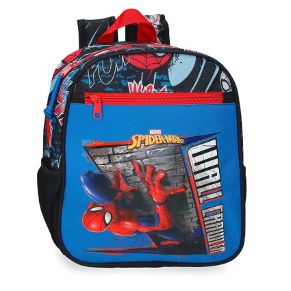 Mochila Spiderman Wall Crawler 28 cm adaptable a carro Mochila Spiderman Wall Crawler 28 cm adaptable a carro