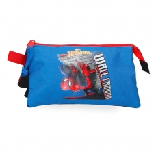 Neceser tres compartimentos Spiderman Wall Crawler