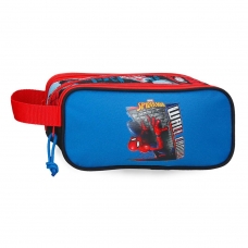 Neceser tres compartimentos Spiderman Wall Crawler