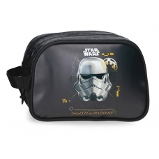 Neceser Dos Compartimentos Star Wars Storm Trooper Negro Neceser Dos Compartimentos Star Wars Storm Trooper Negro