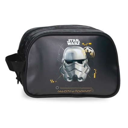 Neceser Dos Compartimentos Star Wars Storm Trooper Negro Neceser Dos Compartimentos Star Wars Storm Trooper Negro
