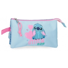 Portatodo tres compartimentos Stitch Hearts Portatodo tres compartimentos Stitch Hearts
