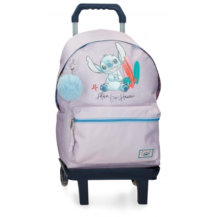 Mochila Adaptable con Carro 44cm Disney From Hawaii Nude Mochila Adaptable con Carro 44cm Disney From Hawaii Nude