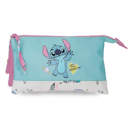 Neceser tres compartimentos Stitch Little Destruccion Neceser tres compartimentos Stitch Little Destruccion