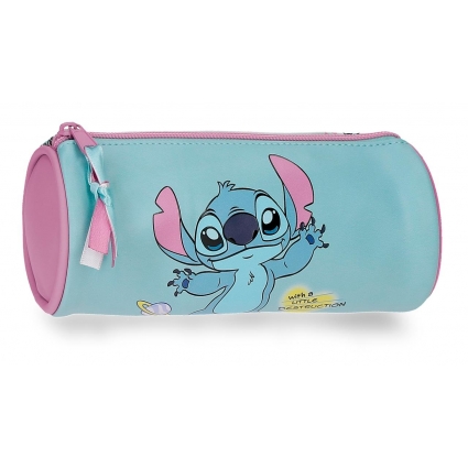Neceser Redondo Stitch Little Destruction