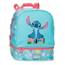 Mochila Aloha Stitch 28cm con portamerienda