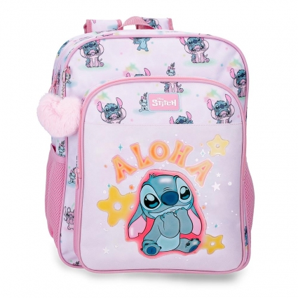 Mochila Escolar Stitch You & Me 40 cm adaptable a carro Mochila Escolar Stitch You & Me 40 cm adaptable a carro