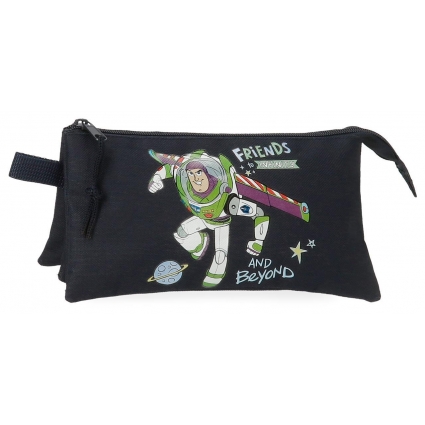 Estuche tres compartimentos Toy story Friends to infinity and beyond Estuche tres compartimentos Toy story Friends to infinity and beyond