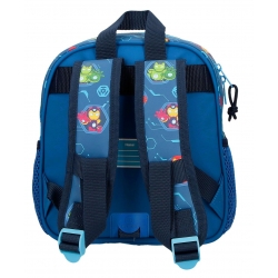 Mochila preescolar Iron Man Iron Friends 25 cm adaptable a carro
