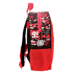 Mochila Cars Mcqueen Red 28 cm adaptable a carro