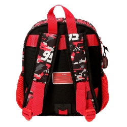 Mochila Cars Mcqueen Red 28 cm adaptable a carro