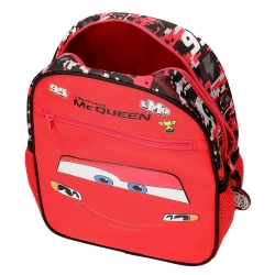 Mochila Escolar Cars Mcqueen Red 33 cm adaptable a carro Mochila Escolar Cars Mcqueen Red 33 cm adaptable a carro