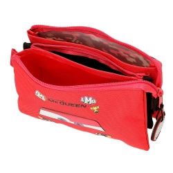 Neceser tres compartimentos Cars Mcqueen Red Neceser tres compartimentos Cars Mcqueen Red