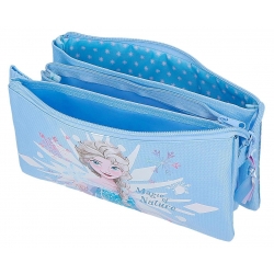 Estuche Frozen Magic ice Tres Compartimentos