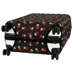 Funda para maleta mediana Minnie negra