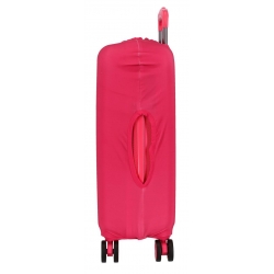 Funda para maleta mediana Minnie fucsia