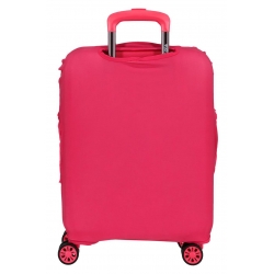 Funda para maleta mediana Minnie fucsia