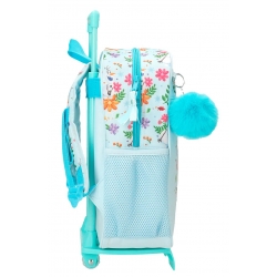 Mochila Escolar Frozen Forever 33 cm con carro Mochila Escolar Frozen Forever 33 cm con carro