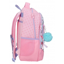 Mochila Escolar tres compartimentos Hello Kitty Bows 42 cm adaptable a carro Mochila Escolar tres compartimentos Hello Kitty Bows 42 cm adaptable a carro