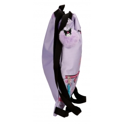 Mochila Saco Con Cremallera Sanrio Kuromi Retropop 46 cm Morado Mochila Saco Con Cremallera Sanrio Kuromi Retropop 46 cm Morado