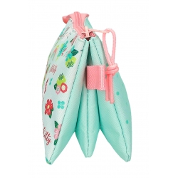Estuche tres compartimentos Hello Kitty Floral Kitty Estuche tres compartimentos Hello Kitty Floral Kitty