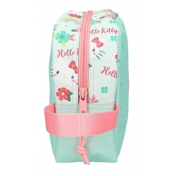 Neceser Sanrio Floral Kitty Verde Claro