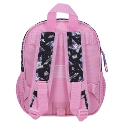 Mochila de Paseo Sanrio Kuromi Fortune Telling 28 cm Adaptable a Carro Rosa Mochila de Paseo Sanrio Kuromi Fortune Telling 28 cm Adaptable a Carro Rosa