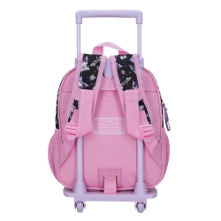 Mochila de Paseo Sanrio Kuromi Fortune Telling 28 cm Con Carro Rosa Mochila de Paseo Sanrio Kuromi Fortune Telling 28 cm Con Carro Rosa
